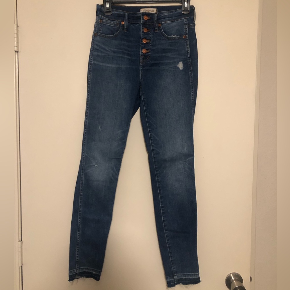 Madewell 10” High Rise Skinny Jeans
